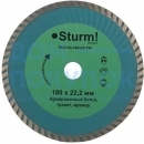 Диск алмазный Turbo wave по железобетону (180х22.2/20 мм) Sturm 9020-04-180x22-TW
