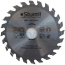Диск пильный по дереву 125х22.2, 24 зуба Sturm 9020-125-22-24T