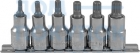 Набор насадок торцевых с вставками-битами SPLINE (1/2"DR, M5-M12, 6 шт.) Ombra 912706