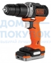 Шуруповерт аккумуляторный BLACK & DECKER BDCH12SD1-XJ