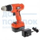 Дрель-шуруповерт аккумуляторная BLACK & DECKER EPC12CA