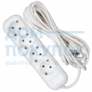 Удлинитель бытовой GLANZEN EU-03-04Z