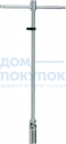 Ключ свечной с крестовым карданом, 12-гран. L=300мм S=16мм с держателем FORCE H807330016U 3/8"