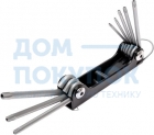 Набор ключей TORX T9H-T40H с отверстием раскладной 8 шт JTC JTC-3503