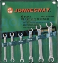Набор ключей гаечных разрезных в сумке, 8-19 мм, 6 предметов Jonnesway W24106S