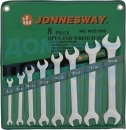 Набор ключей гаечных рожковых в сумке, 6-22 мм, 8 предметов Jonnesway W25108S
