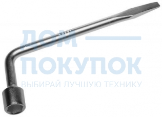 Ключ баллонный L-образный, с монтажной лопаткой, 21мм ЗУБР 
