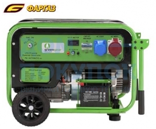 Газовый генератор greengear GE-7000T P.GE.PRT.07.301