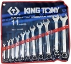 Набор комбинированных ключей (1/4"-15/16", 11 предметов) KING TONY 1211SR