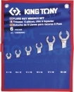 Набор разрезных ключей, 8-22 мм, чехол из теторона, 6 предметов KING TONY 1306MRN