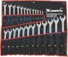 Набор комбинированных ключей MATRIX 6-32 мм, 25 шт. 15413