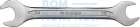 Рожковый гаечный ключ 22х24 мм, ЗУБР 27010-22-24
