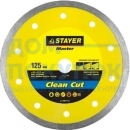 Диск алмазный STAYER Clean Cut 125 мм сплошной 36675-125