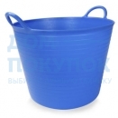 Корзина пластиковая синяя №3 RUBI 40л 88721