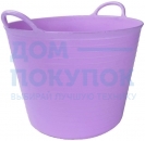 Корзина пластиковая бледно-фиолетовая №3 RUBI 40л 88730